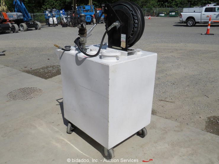 Custom Secondary Containment Flammable Liquid Oil Storage Tank Hose Reel bidadoo Lot , Weekly