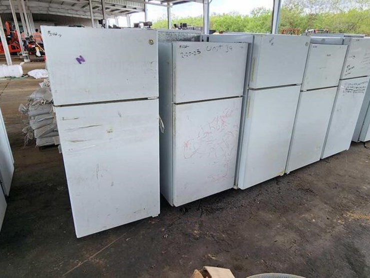 (10) White Refrigerators Lot 502, City of Harlingen Vehicles