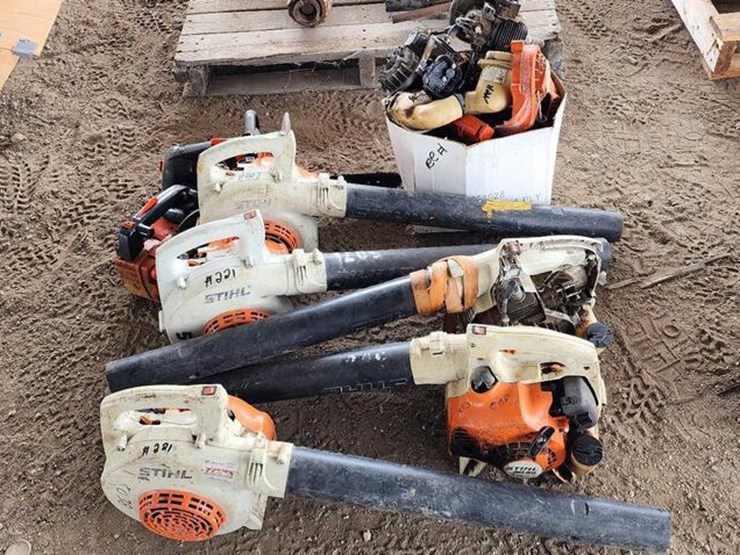 (5) Stihl Leaf Blowers/Parts Lot 221, City of Harlingen Vehicles
