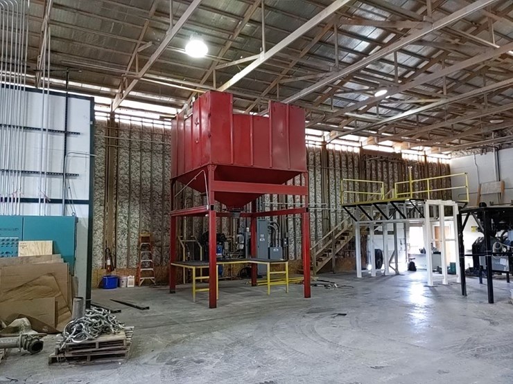 Lowry MFG 400 Bushel Large Bulk Storage Bin (NP4176, Unit 417P) Lot