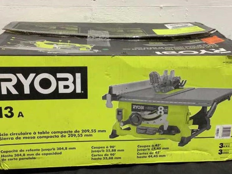 Ryobi 81/4" Compact Table Saw RTS08 Lot 25a, August Monthly Day 2