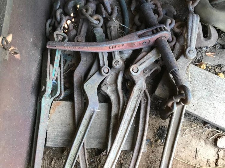 294 • Chain binders Lot 294, Estate Farm Equipment Auction, 9/19