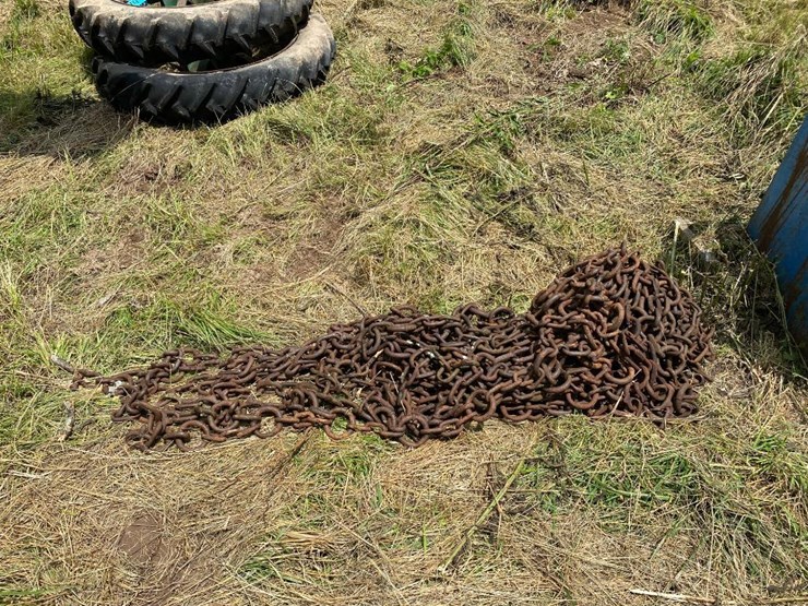 95 • Skidder chains Lot 95, Estate Farm Equipment Auction, 9/19
