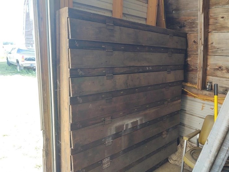 Wood Bolt Bin with Various Bolts Lot 795, Fall 2023 Online Only