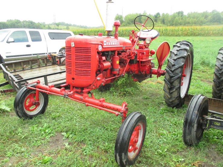 46 • McCormick Farmall Super C Tractor Ettrick WI Lot 46, 2023