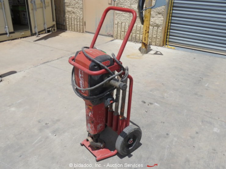 2019 Hilti TE3000AVR Electric Demo Concrete Breaker Jack Hammer Cart